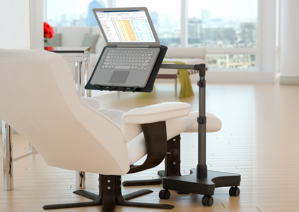 LEVO Rolling Laptop Stand