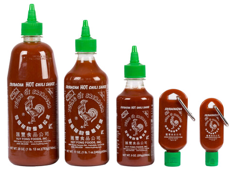 All Sriracha Size Bottles