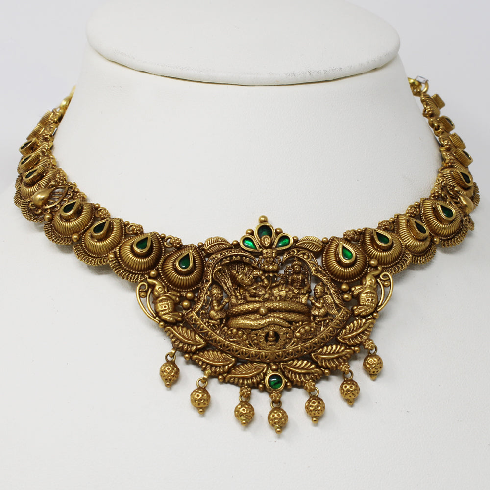 Buy Anantha Padmanabha Swamy Necklace in India | Chungath ...