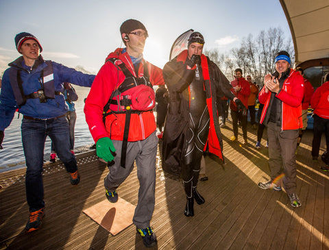 Greg James Sport Relief - dryrobe