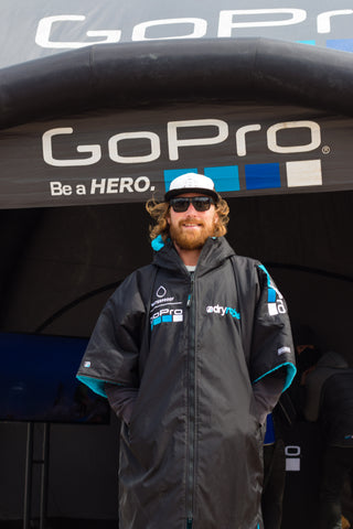 Custom embroidered GoPro dryrobe