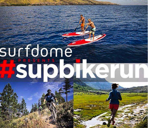 surfdome | dryrobe | sup bike run