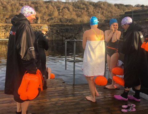 dryrobe festive swim