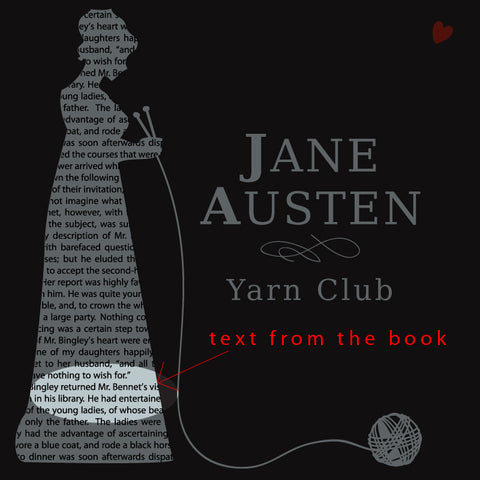 Augustbird Jane Austen Yarn Club Clue