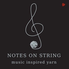 Notes on String - Music Inspired Yarn by Augustbird