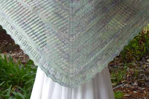 Rainwater Mint Shawl