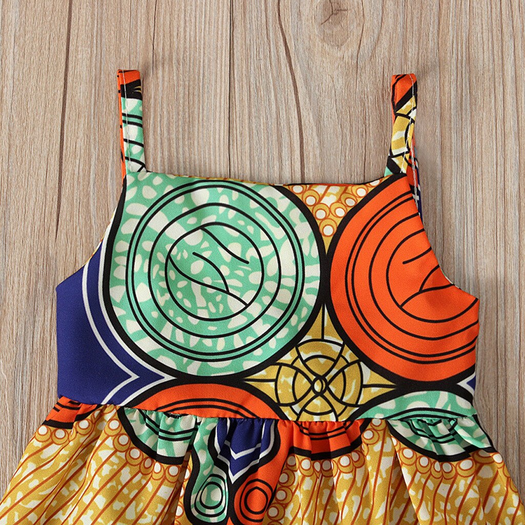 Kids Bohemian Dress Summer