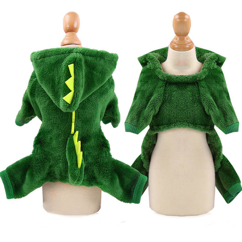 XS-2XL Soft Fleece Dog Jumpsuit