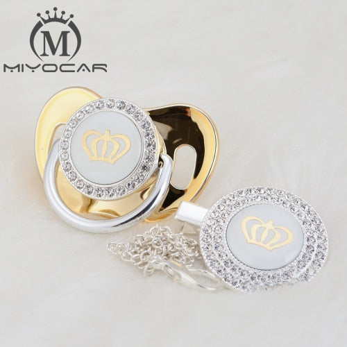 Bling Pacifier and Pacifier Clip BPA Free