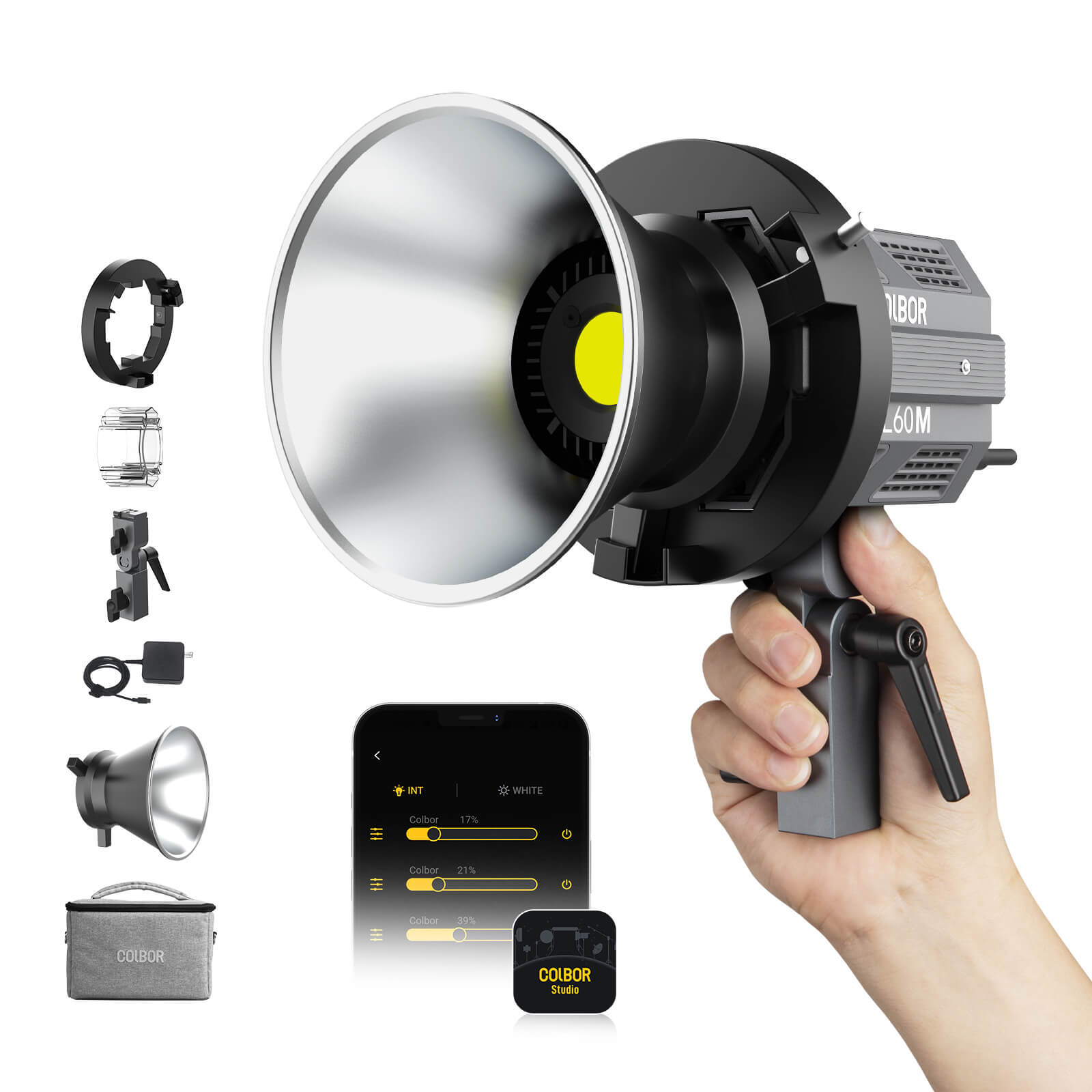 Best Studio Light for Video COLBOR CL60M | Moman