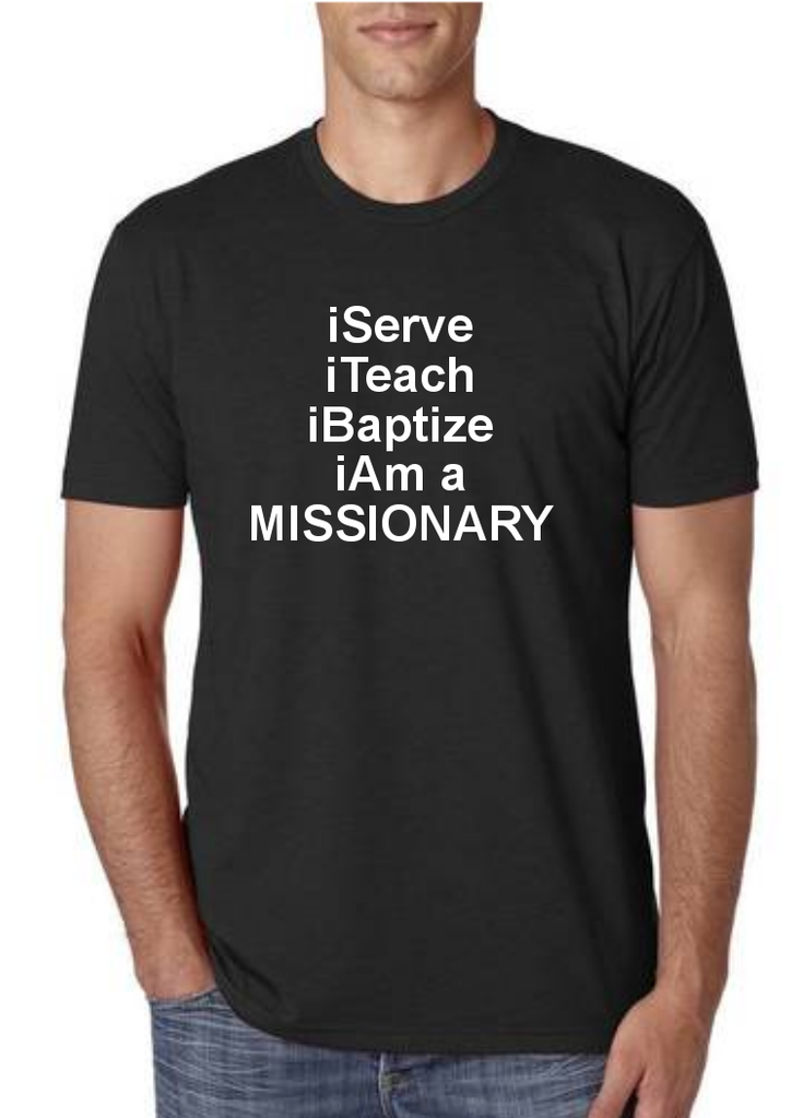Mens I Am A Missionary Shirt Lds Mission Tees