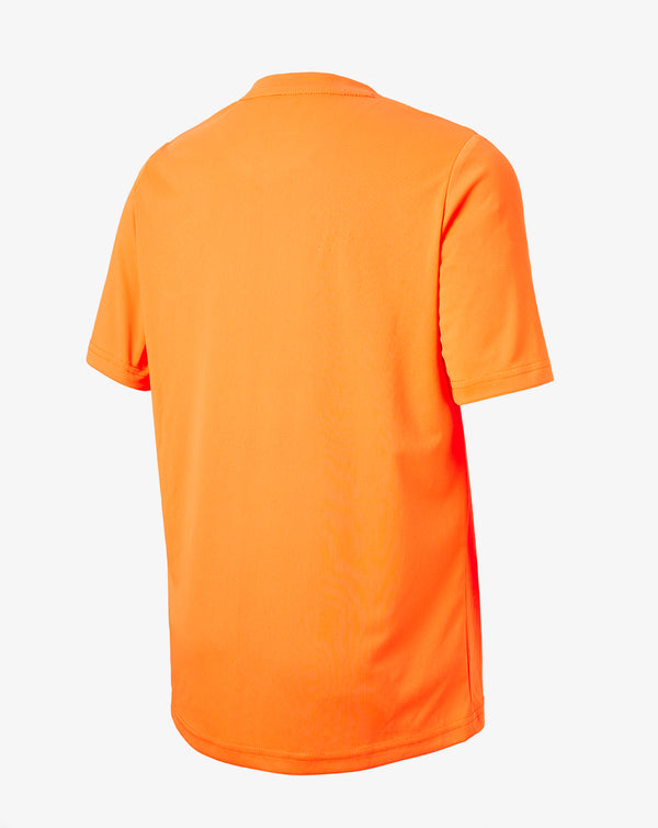 orange round neck t shirt