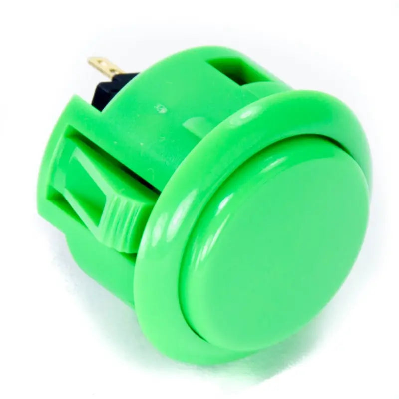 Sanwa OBSF-30mm Snap-in Button-GREEN-OEM 