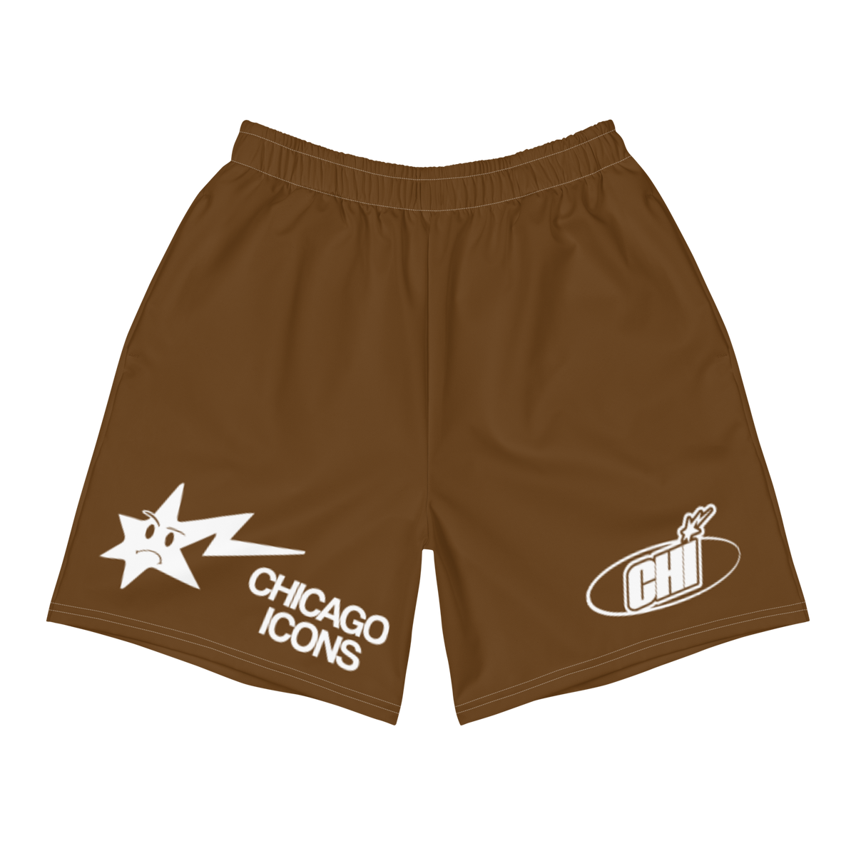 brown soccer shorts