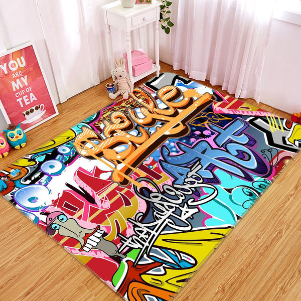 Details about   3D Art Graffiti 89 Non Slip Rug Mat Room Mat Quality Elegant Photo Carpet AU 