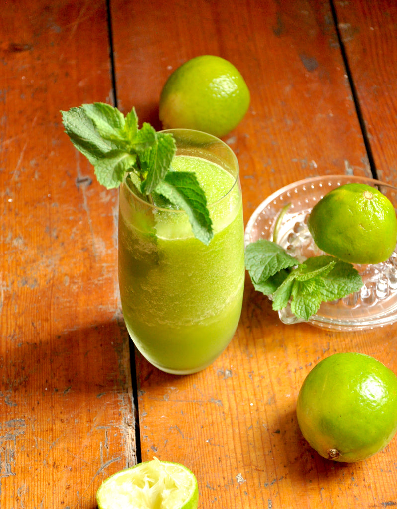 frozen mojito with lehua honey