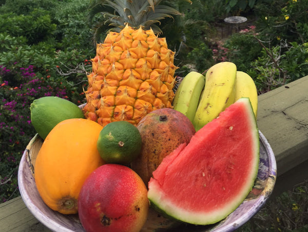 tropical fruit bowl