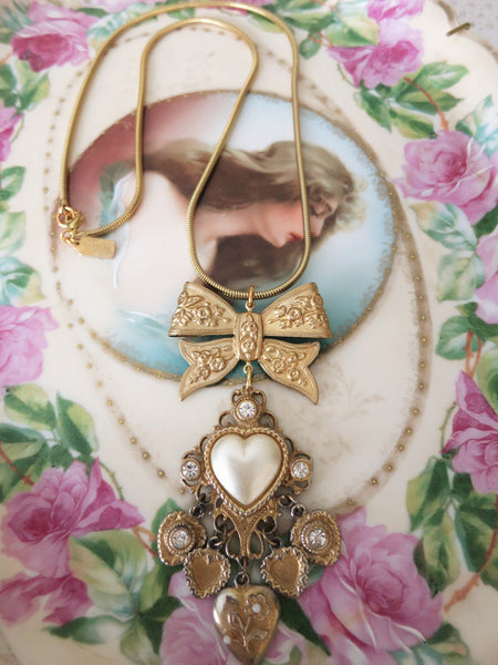 Melt My Heart Necklace | Vintage Bling