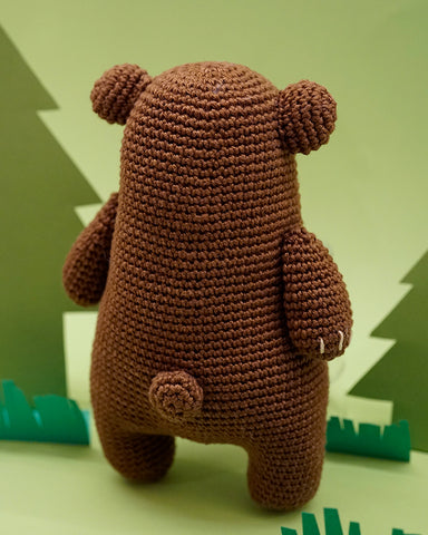 Woobles bear back view