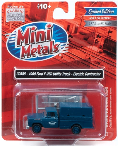 Classic Metal Works 30499 Mini Mtls '60 Ford F-100 Pickup Shell Oil SVC 1 87 HO for sale online