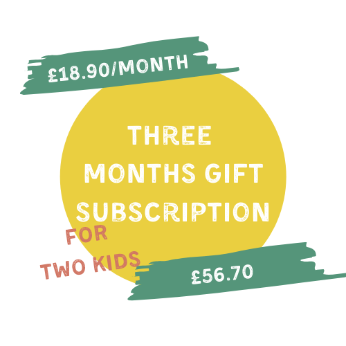 The Three Months Sibling Gift Subscription Make and Wonder 
