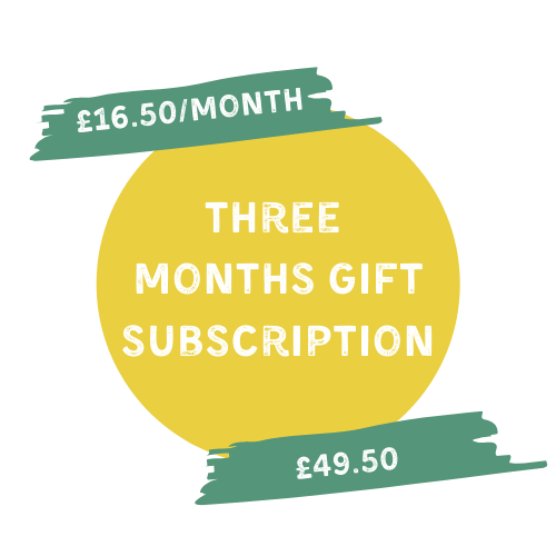 Three Months Gift Subscription Make and Wonder 
