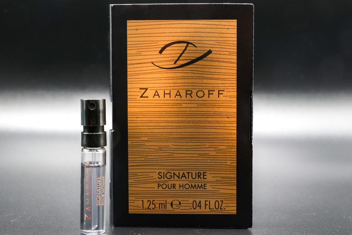 zaharoff signature pour homme fragrance