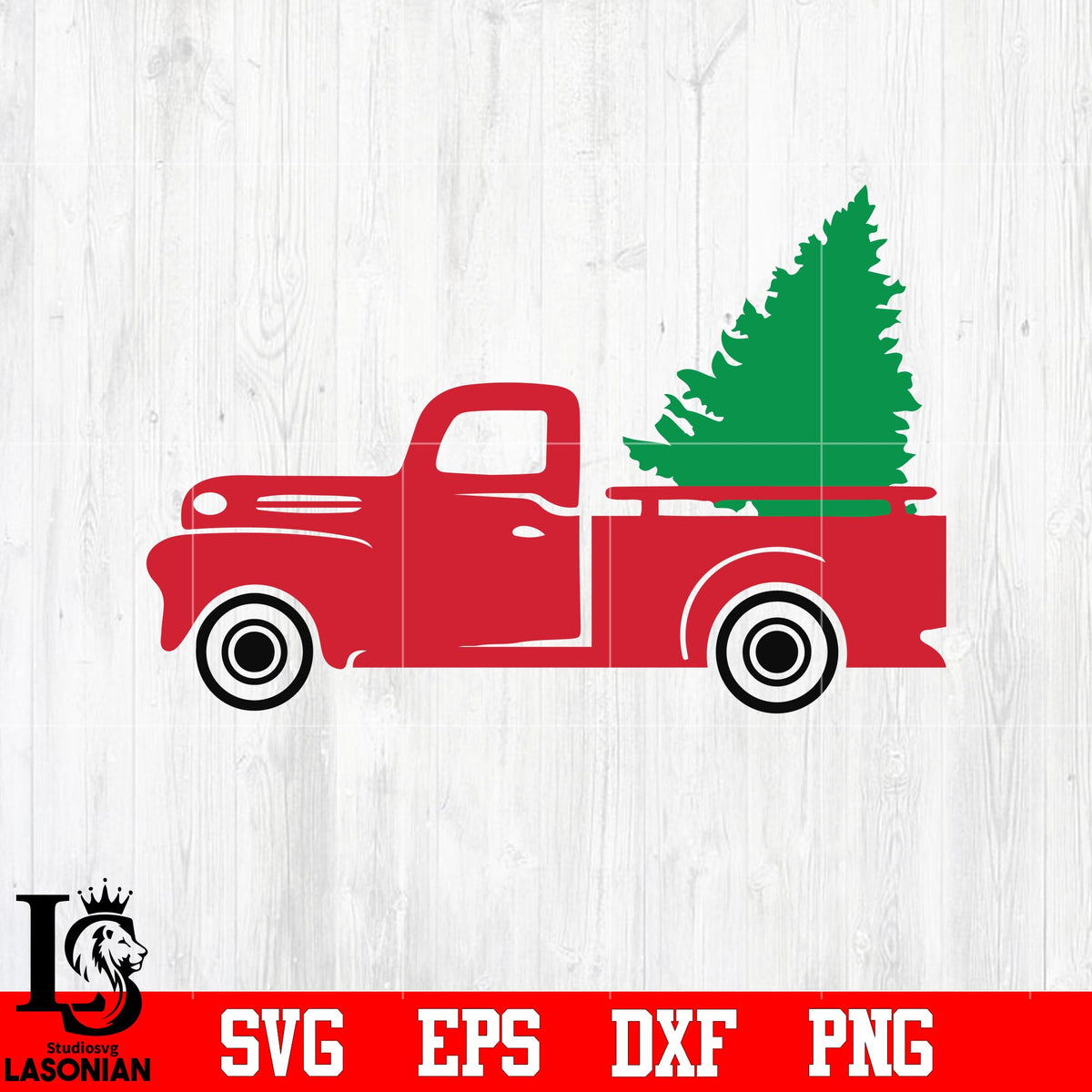 red-truck-christmas-tree-svg-eps-dxf-png-file-lasoniansvg