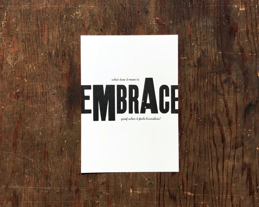 final Embrace print, front