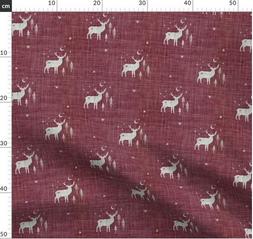 Digital Download - Non Exclusive | Medium Scale | Rust 2 PACK | Stag and Trees | 6 by 6 Inches