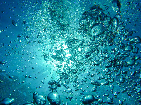 Water with Air Bubbles