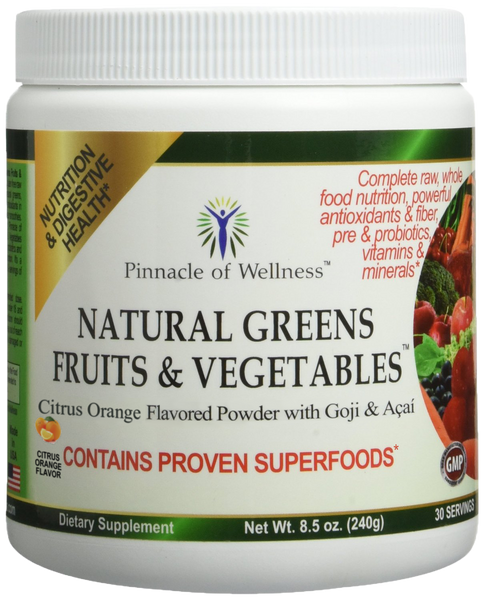 Natural Greens Fruits And Vegetables Superfood Powder Pinnacle Of