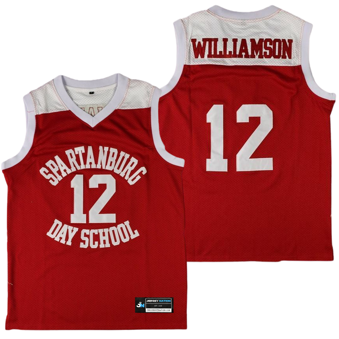 Analytisch Fokken staking Zion Williamson Spartanburg Day High School Basketball Jersey – The Jersey  Nation
