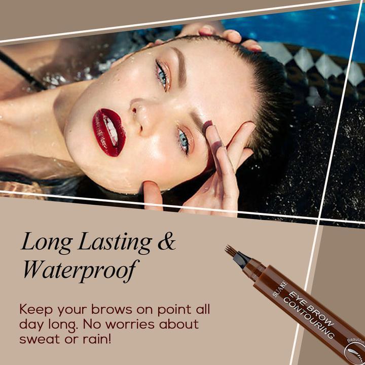 Natural Tattoo Eyebrow Pen My Brush Set