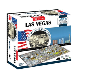 4D Cityscape Las Vegas Time Puzzle - 4DPuzz - 4DPuzz
