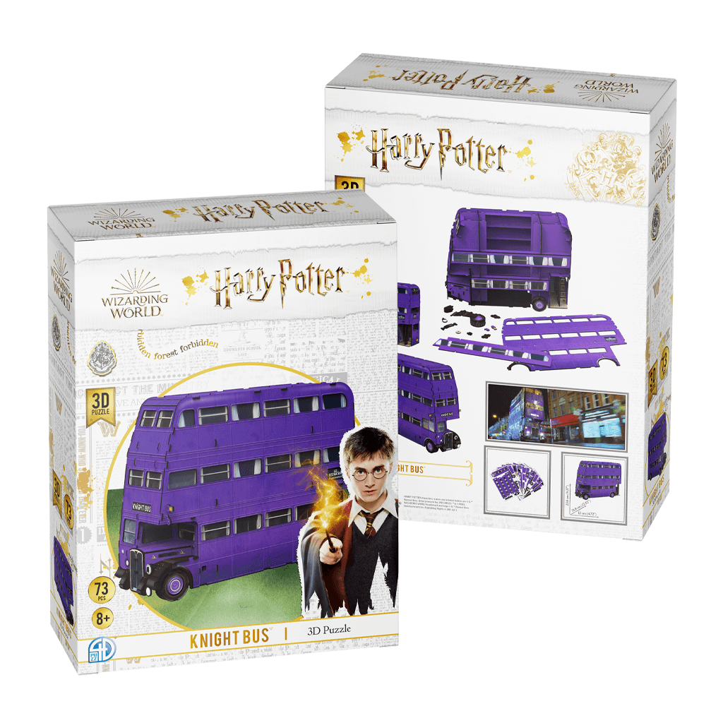 Harry Potter The Knight Bus4D Puzzle | 4D Cityscape4D Puzz