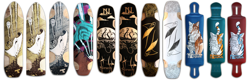 Nelson Longboards 2014 Lineup