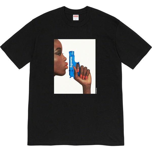 supreme water pistol tee black