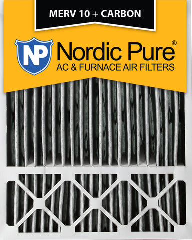 20x25x5 Honeywell Replacement Pleated MERV 10 Plus Carbon Qty 1 - Nordic Pure