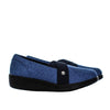 Mocasin azul para mujer RO3106