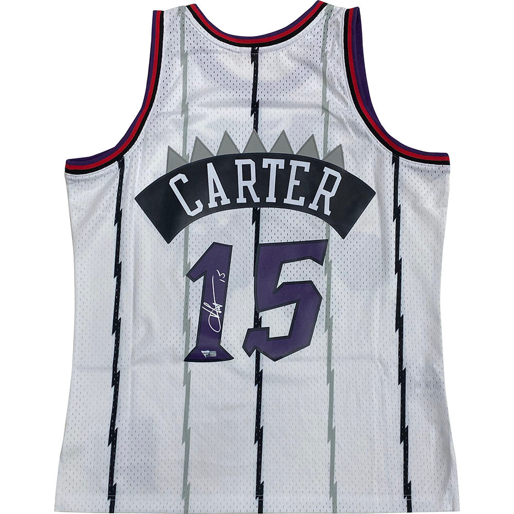 Vince Carter Signed Jersey Raptors Replica Purple 1995-1998