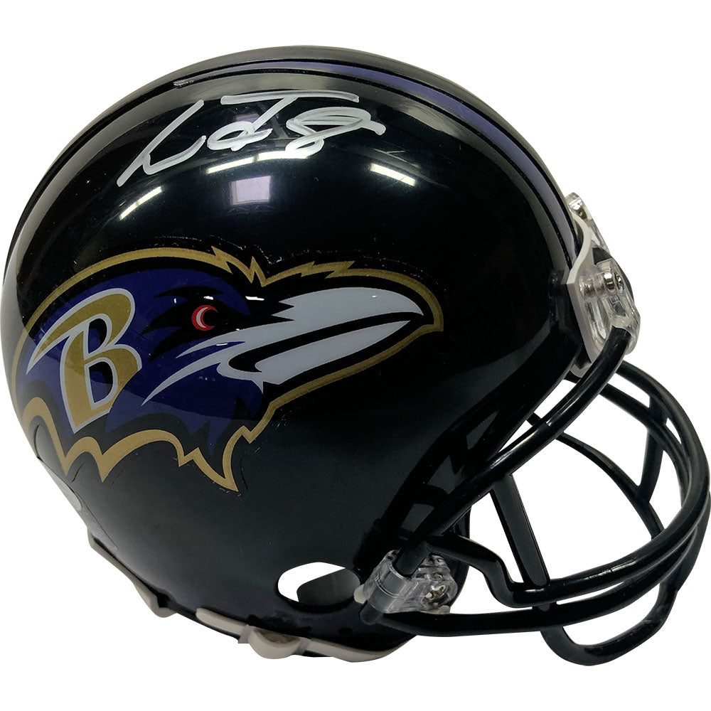 lamar jackson signed mini helmet