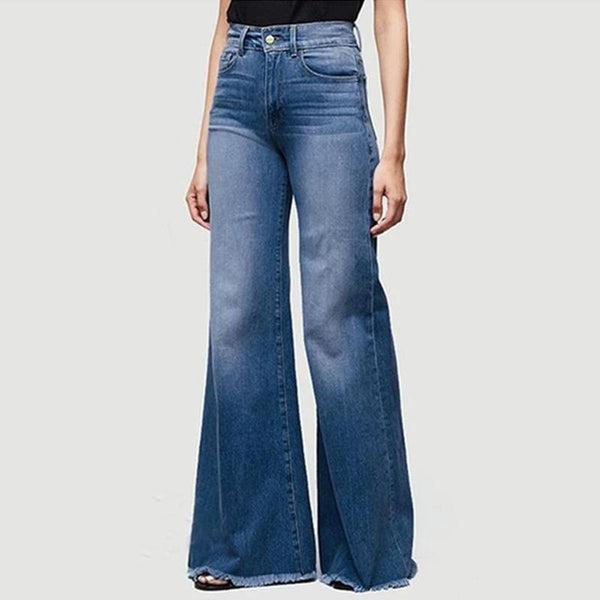 Damen Jeans Mit Fransen Wohlreise