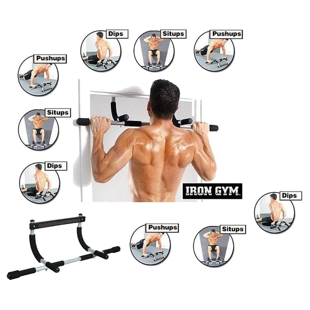 Shop Online Iron Gym Total Body Workout Bar / 6091254397569 / KC-145 - Karout Shopping In lebanon - Karout Delivery