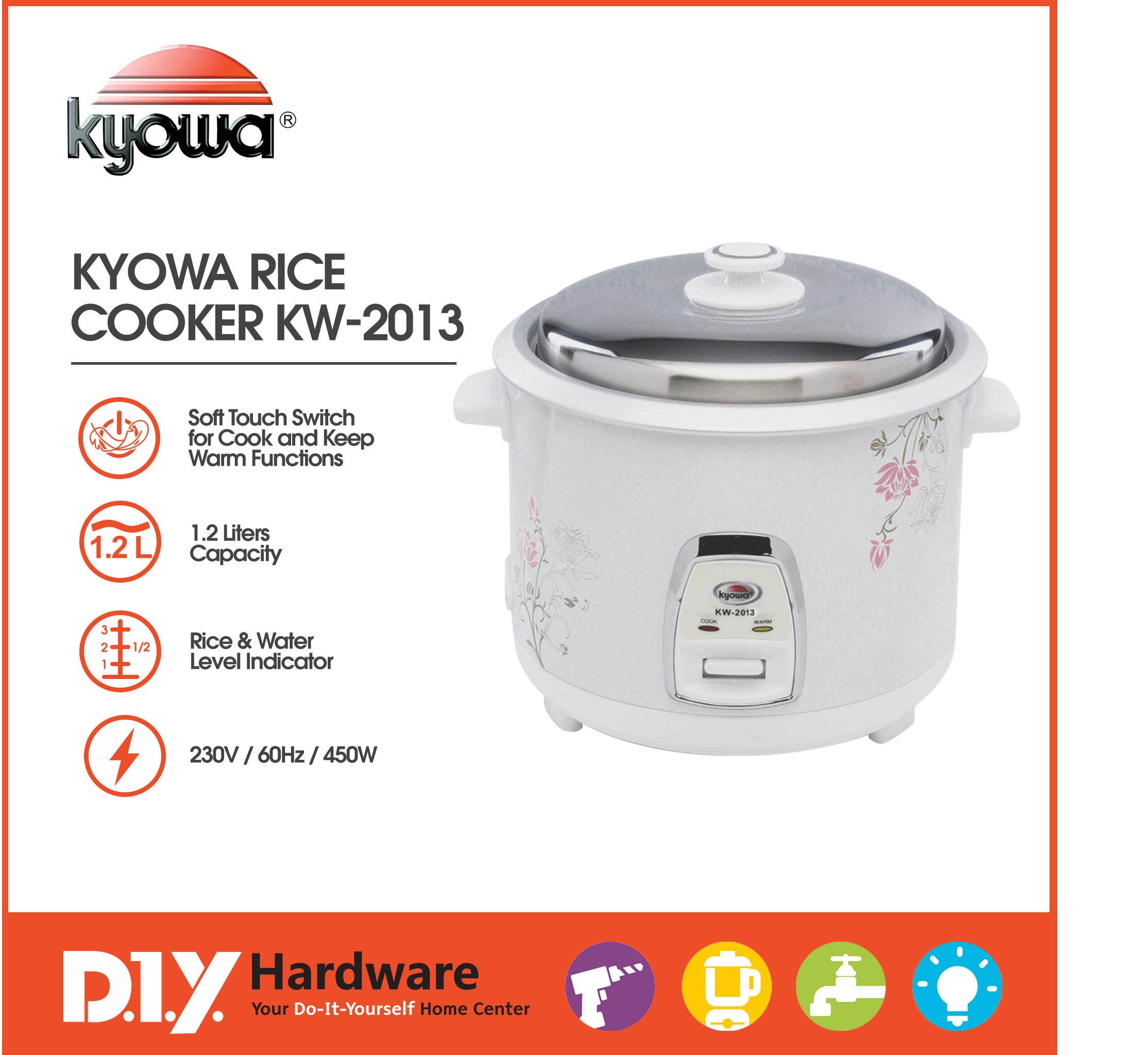 kyowa rice cooker 1.2 liters