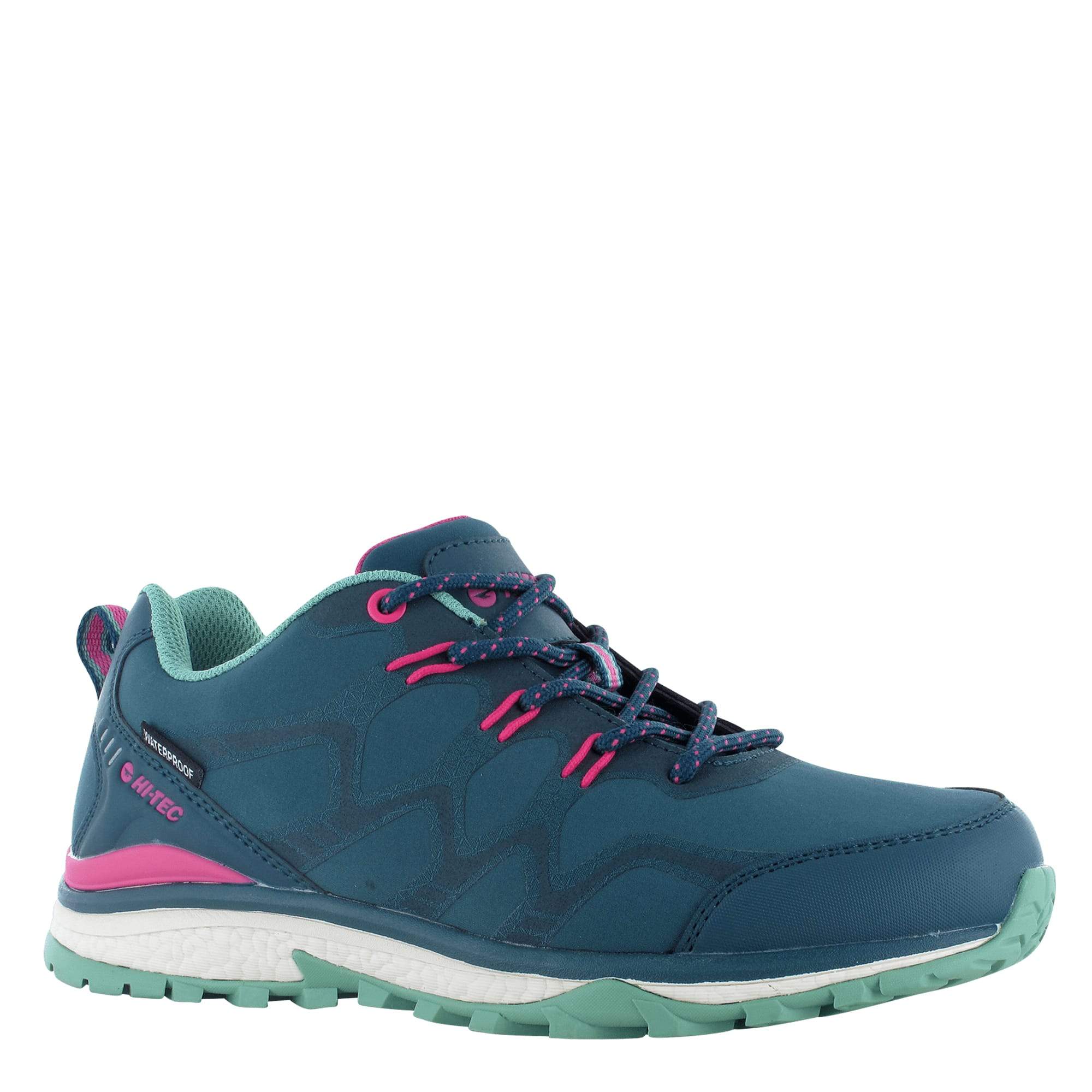 Hi-tec Waterproof Walking Trainers Womens Outdoor Low Hiking Shoes Stinger UK4-8 