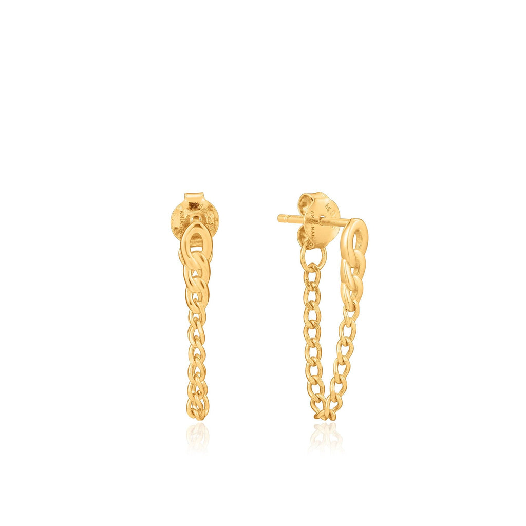 curb chain earrings