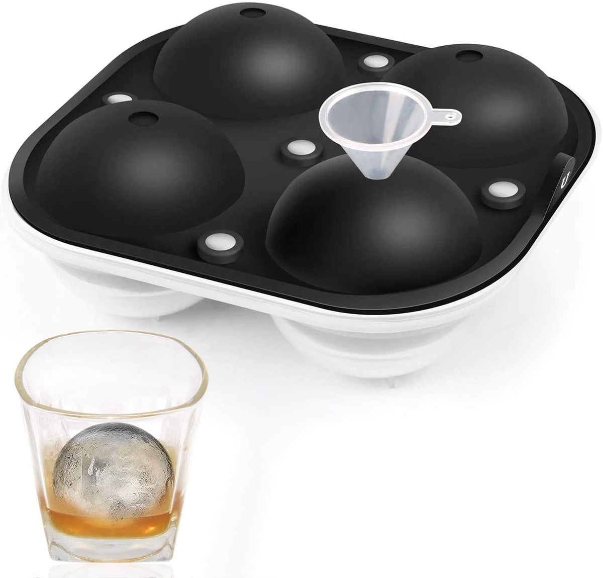 IJsbalvorm Ijsmaker - Whiskey Ice Cubes Ijsballenvorm