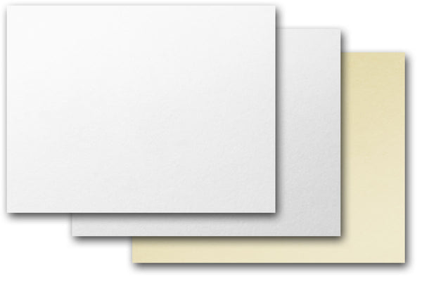 Blank RSVP Cards precut for Letterpress response cards