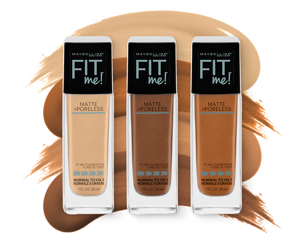 Maybelline Fit Me Matte Foundation Spicy Brown 338 Maine Pride